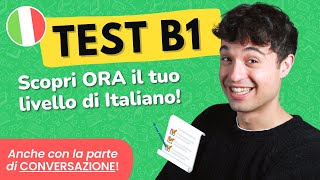 Test B1 ITALIANO: test completo + conversazione (Italian B1 exam)