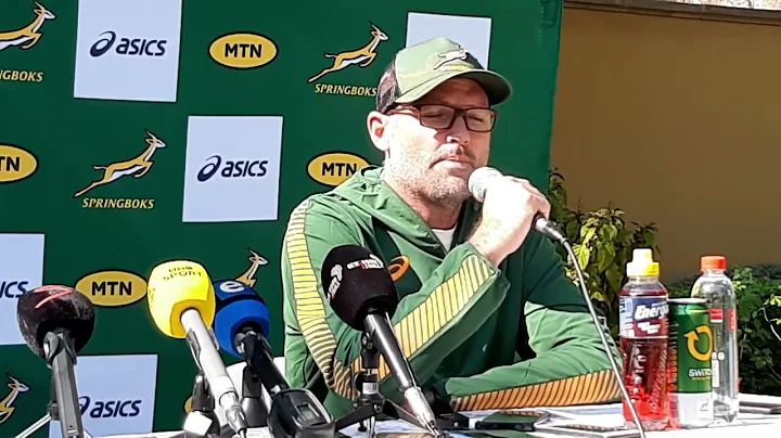 SPRINGBOKS:  Jacques Nienaber on Jasper Wiese