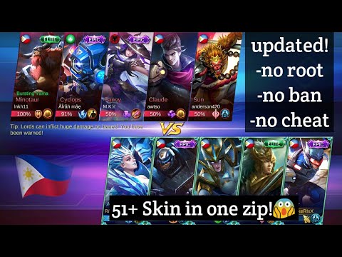 Mobile legends mod skin! Undetected - YouTube
