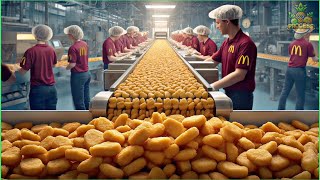 Mcdonald's Nuggets MEGA Factory: Processing Millions Of Nuggets With Modern Technology by Process Zone  63,605 views 1 month ago 9 minutes, 21 seconds