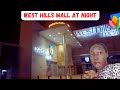 A night view of the biggest mall in west africawest hills mall