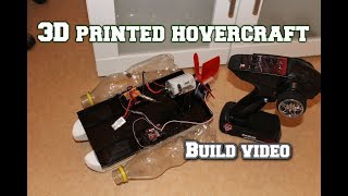 3D Printed Hovercraft! Easy to build!