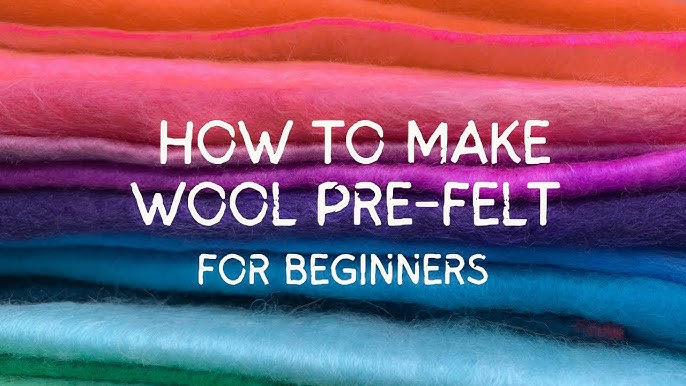 Types of Wool for Wet Felting: Learn to Felt with Wool Roving ~ Combed ~  Carded ~ Microns Explained! 