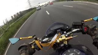 VOLTA DAS FERIAS E JOGO TRAFFIC RIDER, RADARES!- CHROME PURPLE HORNET ABS - MUMU screenshot 4