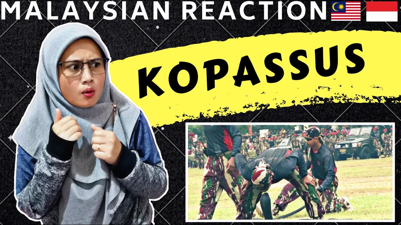 MALAYSIAN REACT TO KOPASSUS INDONESIA | BENAR-BENAR DI LUAR DUGAAN 😱