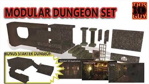 Modular Dungeon Set Demo