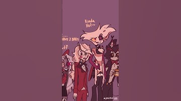 lucifer’s april fool 💛✨ #hazbinhotel #hazbinhotelfanart #radioapple #lucifer #alastor