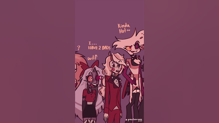 lucifer’s april fool 💛✨ #hazbinhotel #hazbinhotelfanart #radioapple #lucifer #alastor