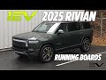 Rivan R1S gets RMaxx Running Board Side Steps by Team 1EV from EV Sportline - DIY Install Friendly!