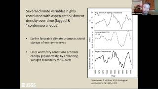 Dynamic influence of climate and fire on aspen forests of the western U.S.Presenter: Doug Shinneman
