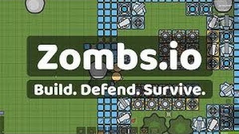 ZOMBS io   Build  Defend  Survive basics in 2020