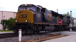 CSX SD70MAC 4766 with a Good Loud K5LA leads a High-Balling CSX M582-21