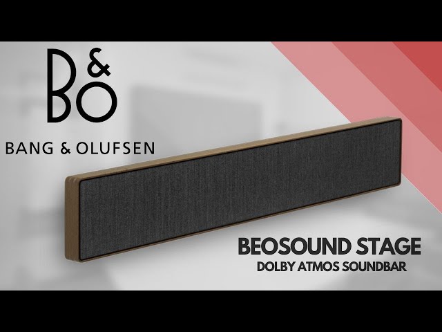 B&O BeoSound Stage Soundbar with Atmos - QuickLook India