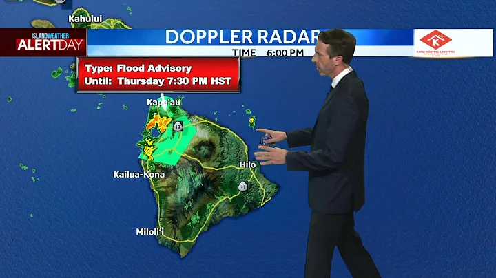 Aloha Friday Weather Forecast | Heavy rain to cause potential flood risk