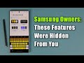 10 Great Hidden Features Every Samsung Galaxy Owner Should Know (S23, S22, Fold, A54, etc)