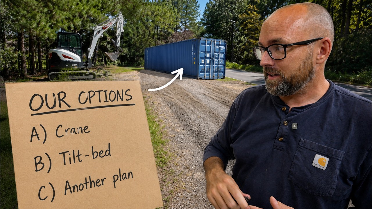 ⁣The road back to boat work:  moving into the workshop & our conex moving choices. Ep. 690