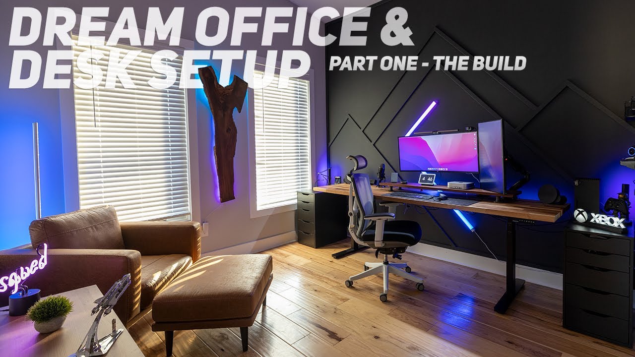 Dream Office and Desk Setup 2022 - Part 1: The Build