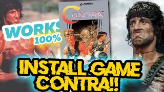 TUTORIAL INSTALL GAME CONTRA (USA) DI PC !! Windows 10 / 8 !! 100% WORKS ! screenshot 4