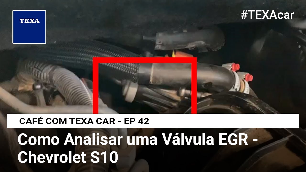 Como analisar uma v lvula egr chevrolet s10 caf com texa car ep