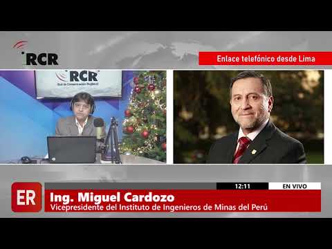 ENTREVISTA A MIGUEL CARDOZO, VICEPRESIDENTE DEL INSTITUTO DE INGENIEROS DE MINAS DEL PERÚ