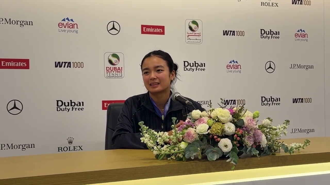 Алекс Иала - Пресс-конференция R3 - Теннисный чемпионат Дубая Duty Free 2026