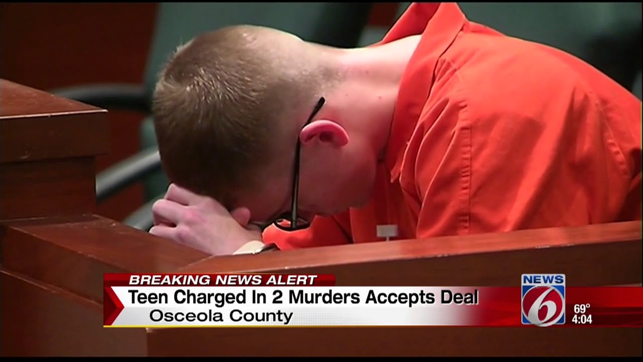 Teen charged in 2 murders accepts plea deal