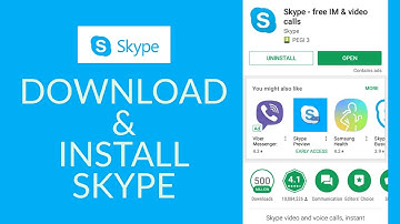 How to Download and Install Skype in iPhone / Android