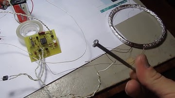 Metal detector with your own hands Kid FM 2 | Metal detector test