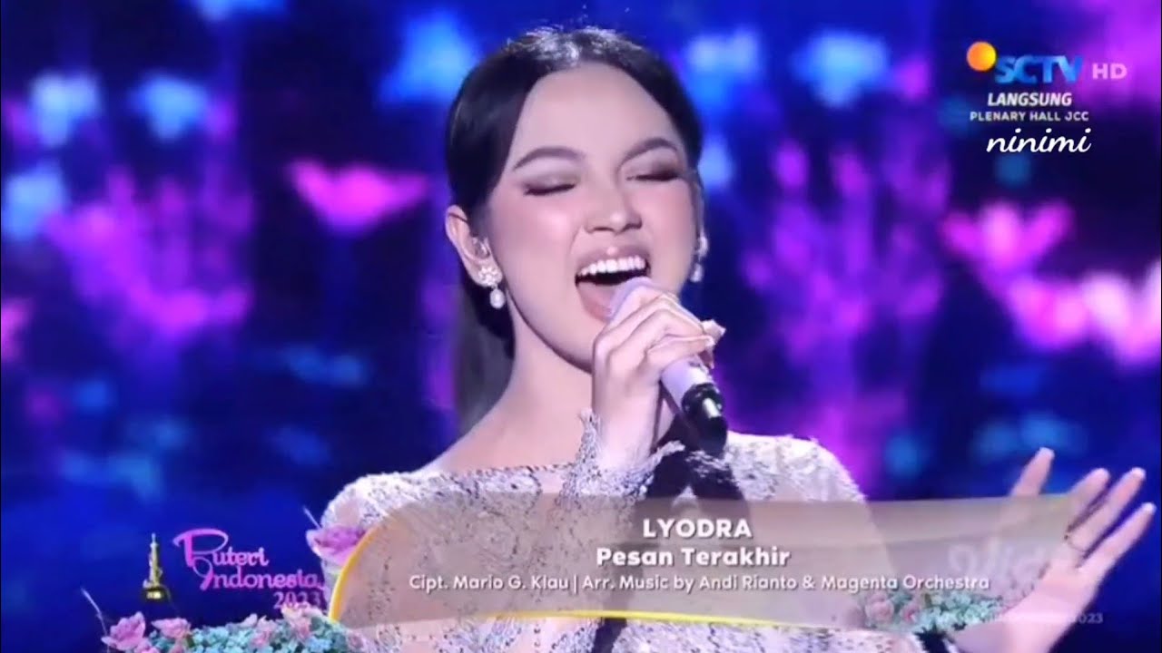 Lyodra - Pesan Terakhir, TOP 6 Puteri Indonesia 2023