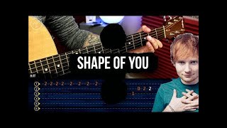 Ed Sheeran   Shape of You Guitar Tutorial   TABS + ACORDES   Guitarra Christianvib