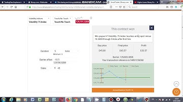 Binary Touch NoTouch Strategy / Trick