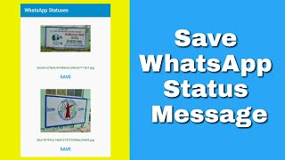 Create App to Save WhatsApp Status screenshot 4