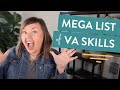 Virtual Assistant Skills 2020 MEGA LIST!