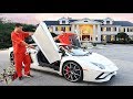 ESCAPED PRISONERS IN A LAMBORGHINI PRANK ** BAD IDEA **