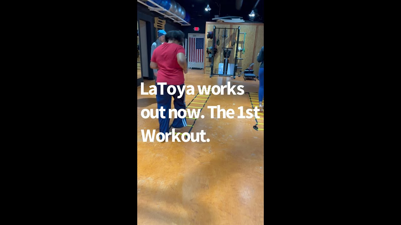 She is working out now. Watch the transformation occur. - YouTube