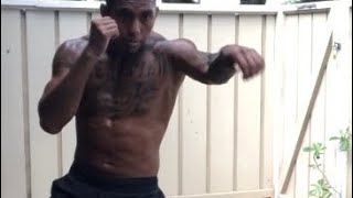 Savage boxing workout for better fighting footwork