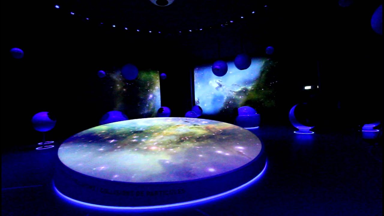 CERN - "Universe of Particles" in the Globe - YouTube
