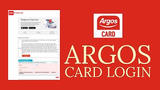 argos.co.uk Login: Argos Card Login Sign In 2021 (Step by Step Guide) screenshot 1
