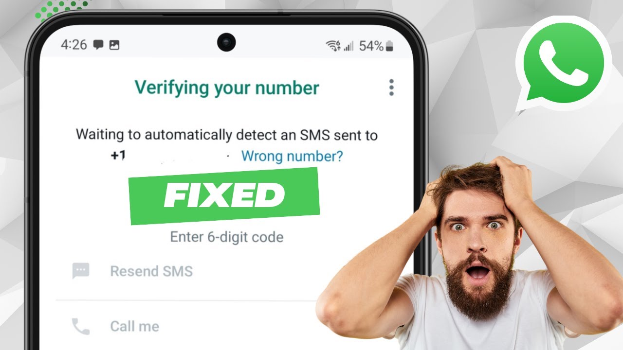 FIXED WhatsApp Not Sending Verification Code On Android YouTube FIXED WhatsApp Not Sending Verification Code On Android YouTube