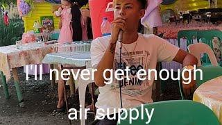 I'll never get enough // air supply // COVER //  DONG HAE