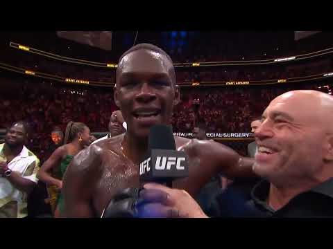 UFC 287: Исраэль Адесанья - Слова после боя