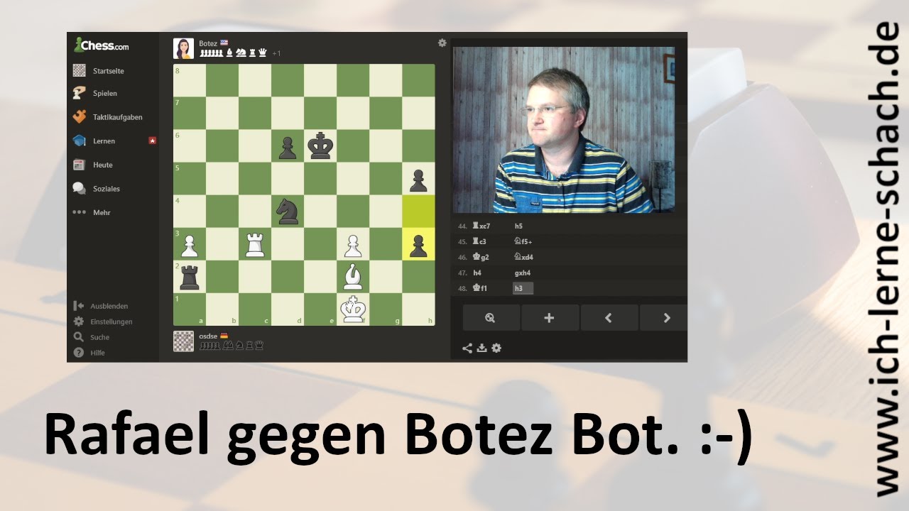 Wo findet man die neuen Bots auf chess?