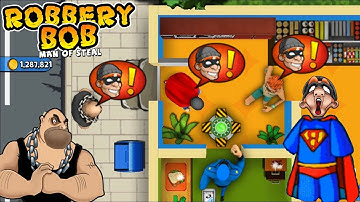 Robbery Bob - Super Bob vs Long Runner Bob Troll All Police Funny Video #15