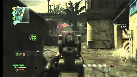 MW3 Flawless Domination M.O.A.B on Bootleg Turnerashby1862 42 Killstreak!