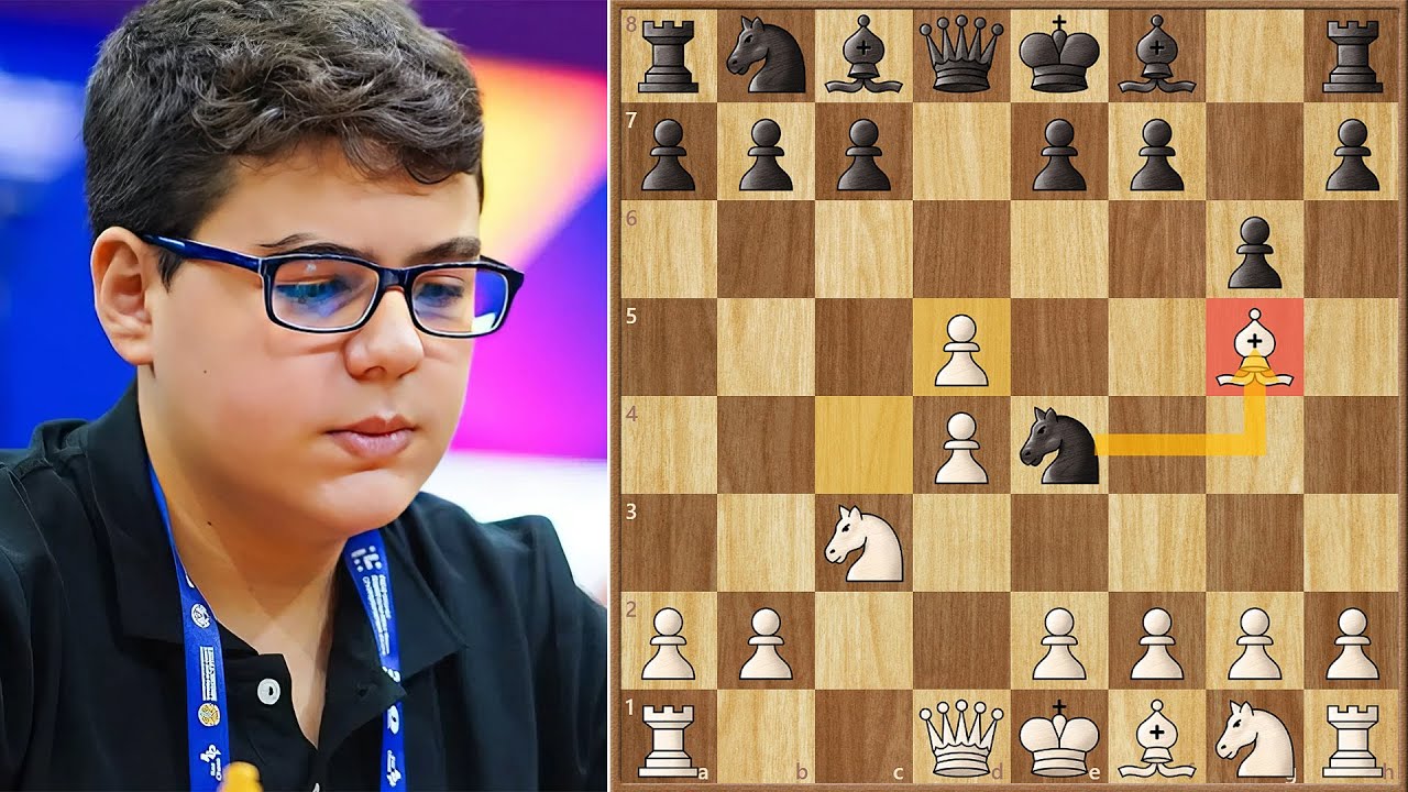 Youngest GM In The World Plays an Immortal Game Against a LEGEND
