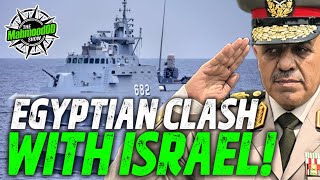 Egyptian Warship ENTERS GAZA WATERS! | Israeli Navy FIRES BACK