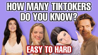 How Many Tiktokers Do You Know? Test yourself!
