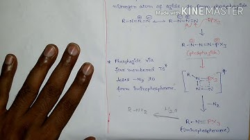 Staudinger and Aza-Wittig reaction