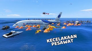 MISI PENYELAMATAN KORBAN KECELAKAAN PESAWAT TERBESAR - GTA 5 MOD screenshot 3