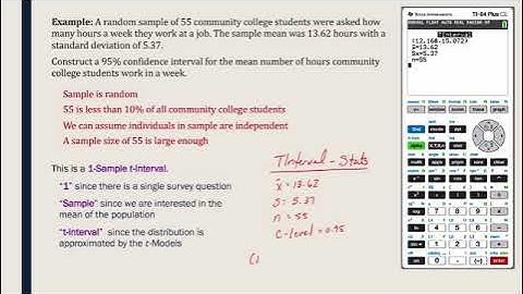 Ch.14 Confidence Intervals for Means